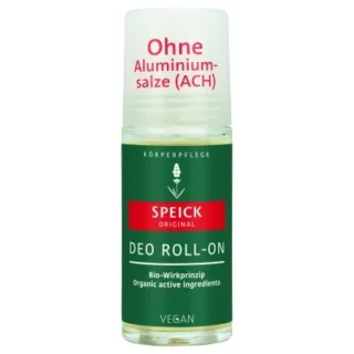Speick Original Deo Roll-On, aluminium-free, vegan, organic active ingredients.