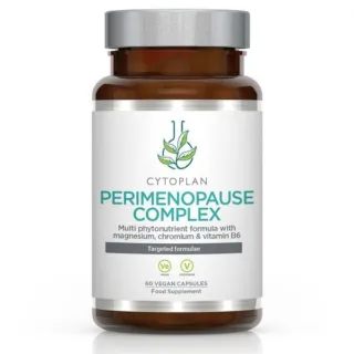 Cytoplan Perimenopause Complex, 60 vegan capsules, food supplement.