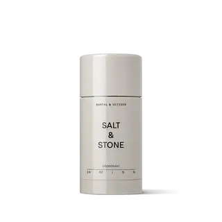 Salt & Stone deodorant, Santal & Vetiver, 75g stick.
