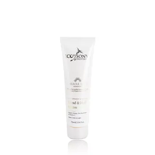 White tube of Eco by Sonya Hand & Nail Cream, 75ml.