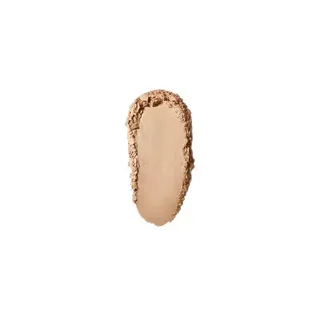 Beige powder swatch on white background.