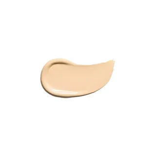 Beige foundation swatch on white background.