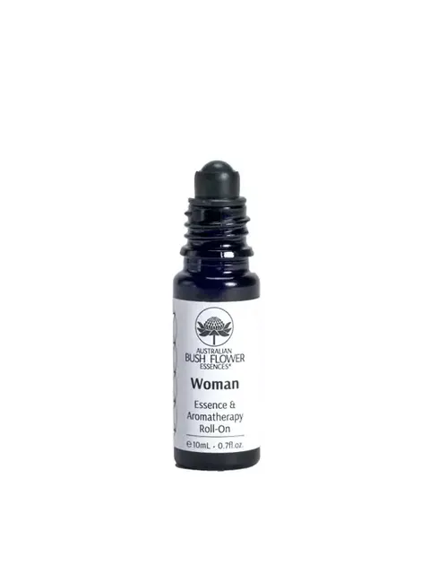 Australian Bush Flower Essences Woman Roll-On, 10ml bottle.