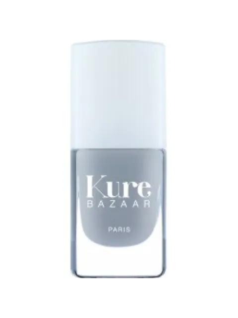 Grey nail polish bottle with "Kure Bazaar Paris" text.