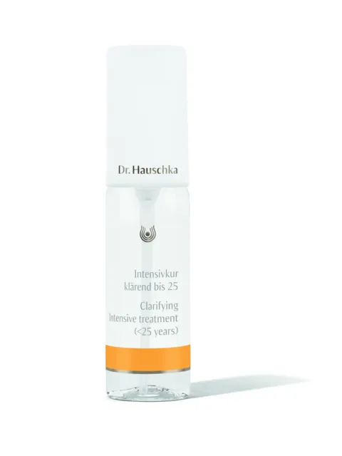 Dr. Hauschka Clarifying Intensive Treatment bottle for under 25 years.
