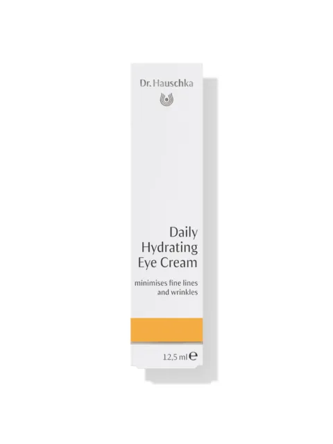 Dr. Hauschka Daily Hydrating Eye Cream, 12.5 ml, minimises fine lines and wrinkles.