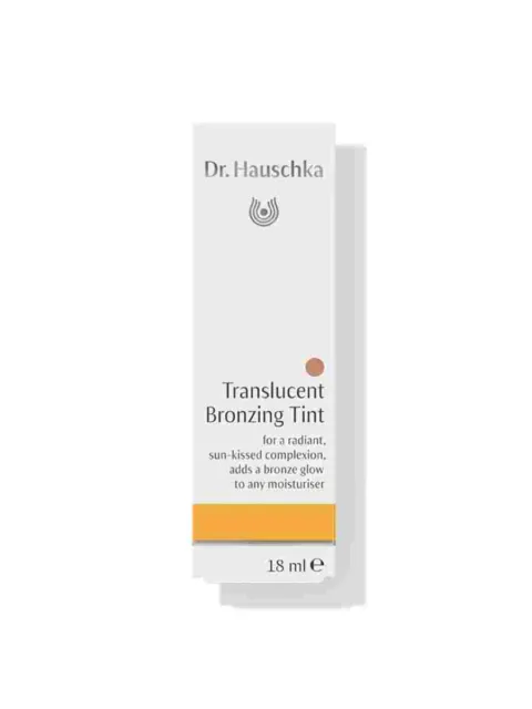 Dr. Hauschka Translucent Bronzing Tint, 18 ml, adds bronze glow to moisturiser.
