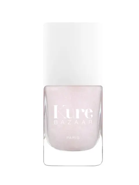 Kure Bazaar Paris nail polish in light pink bottle.