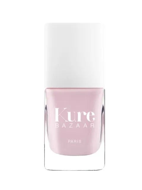 Kure Bazaar Paris nail polish in light pink bottle with white cap.