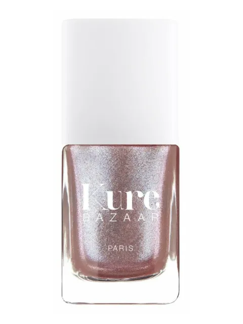 Kure Bazaar Paris nail polish in shimmering pink.