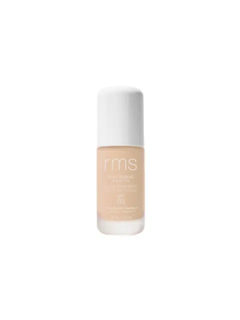 RMS SunCoverup Super Tint SPF 50, 30 ml bottle with white cap.