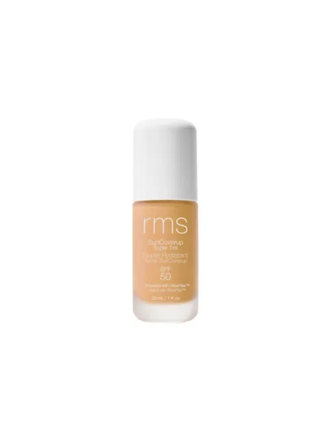 Rms SunCoverup Super Tint SPF 50, 30 ml bottle with white cap.