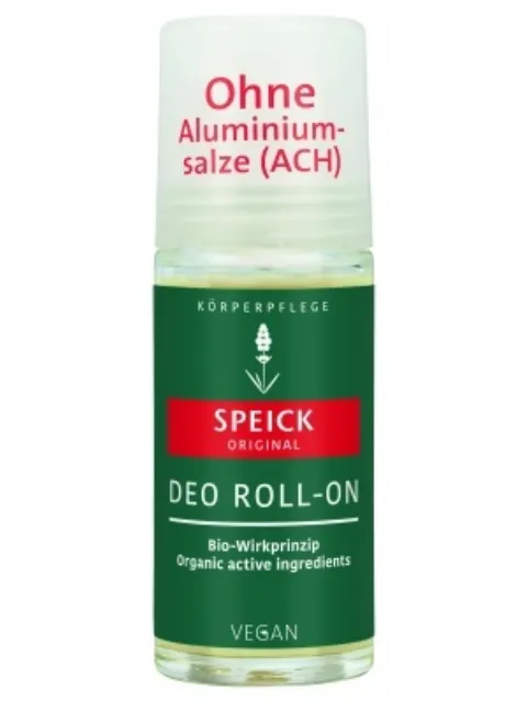 Speick Original Deo Roll-On, aluminium-free, vegan, organic active ingredients.