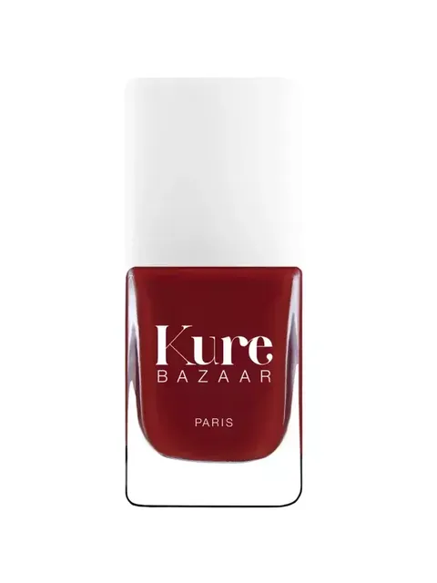 Kure Bazaar Paris red nail polish bottle.